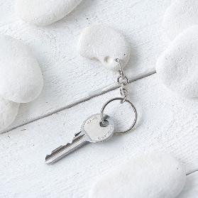 White Pebble, Coastal Key Ring Ring...Ring...
